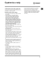 Preview for 29 page of Indesit IWSND 61253 Instructions For Use Manual