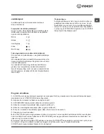 Preview for 43 page of Indesit IWSND 61253 Instructions For Use Manual