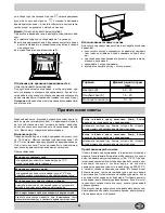 Preview for 21 page of Indesit K1G21/R Installation And Use Manual