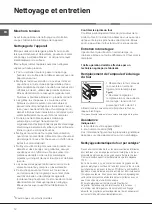 Preview for 12 page of Indesit K6G2S/FR S Manual