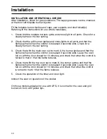 Preview for 30 page of Indesit KD6G25XIR Instructions For Installation And Use Manual