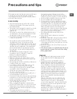 Preview for 23 page of Indesit KN3E11A/EU S Operating Instructions Manual