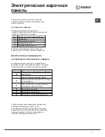 Preview for 9 page of Indesit KN3E11A Operating Instructions Manual