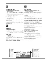 Preview for 4 page of Indesit LI8 series Operating Instructions Manual