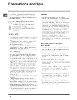 Preview for 18 page of Indesit PBA 33 NF T Operating Instructions Manual