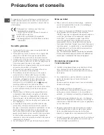 Preview for 28 page of Indesit PBA 33 NF T Operating Instructions Manual