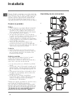 Preview for 32 page of Indesit PBA 33 NF T Operating Instructions Manual