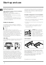 Preview for 14 page of Indesit PBAA 13 V Operating Instructions Manual