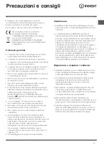 Preview for 7 page of Indesit PBAA 13 Operating Instructions Manual