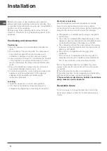 Preview for 14 page of Indesit PBAA 33 V D Manual