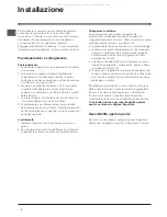 Preview for 2 page of Indesit PBAA 34 NF X D Operating Instructions Manual