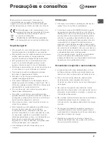 Preview for 57 page of Indesit PBAA 34 NF X D Operating Instructions Manual