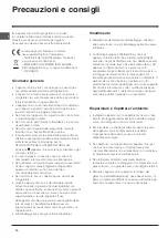 Preview for 10 page of Indesit PBAA 34 V Operating Instructions Manual