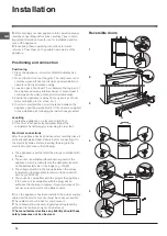 Preview for 14 page of Indesit PBAA 34 V Operating Instructions Manual