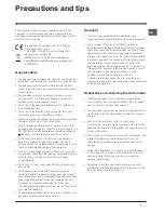 Preview for 7 page of Indesit R 24 S Operating Instructions Manual