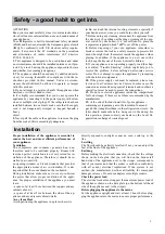 Preview for 3 page of Indesit R36NFG Manual