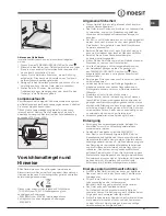 Preview for 21 page of Indesit RA 24 S (FR) Operating Instructions Manual