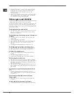 Preview for 22 page of Indesit RA 24 S (FR) Operating Instructions Manual