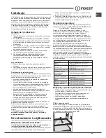 Preview for 35 page of Indesit RA 24 S (FR) Operating Instructions Manual