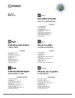 Preview for 1 page of Indesit RA 24xx (UK) Operating Instructions Manual