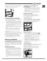 Preview for 19 page of Indesit RA 24xx (UK) Operating Instructions Manual