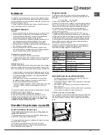 Preview for 25 page of Indesit RA 24xx (UK) Operating Instructions Manual