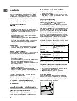 Preview for 34 page of Indesit RA 24xx (UK) Operating Instructions Manual