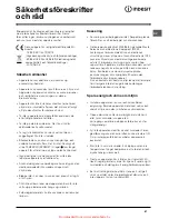 Preview for 67 page of Indesit RA 27 IX Manual