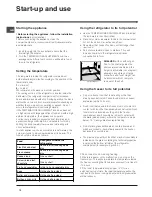 Preview for 12 page of Indesit RA 28 I Manual