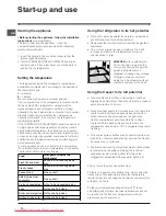 Preview for 12 page of Indesit RAA 24 S (0) Operating Instructions Manual