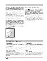 Preview for 6 page of Indesit RG1142 Installation And Use Manual