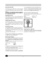 Preview for 10 page of Indesit RG1142 Installation And Use Manual