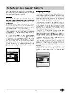 Preview for 27 page of Indesit RG1142 Installation And Use Manual