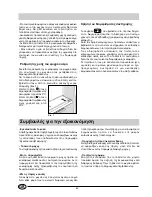 Preview for 44 page of Indesit RG1142 Installation And Use Manual