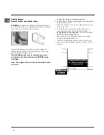 Preview for 4 page of Indesit SAAN 300 Operating Instructions Manual