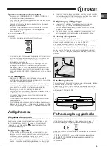 Preview for 19 page of Indesit SIAA 10 Series Operating Instructions Manual