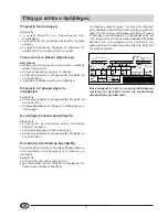 Preview for 10 page of Indesit T5 FNF P Installation And Use Manual