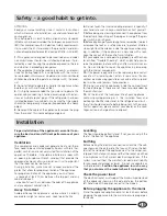 Preview for 11 page of Indesit T5 FNF P Installation And Use Manual