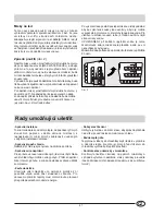 Preview for 49 page of Indesit TA 2 Installation And Use Manual