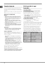 Preview for 38 page of Indesit TA 5 FNF Operating Instructions Manual