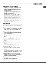 Preview for 49 page of Indesit TA 5 FNF Operating Instructions Manual