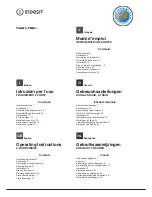 Indesit TAAN 6 FNF Series Operating Instructions Manual preview