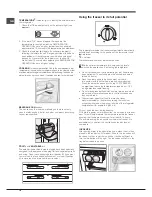 Preview for 16 page of Indesit TAAN 6 FNF Series Operating Instructions Manual