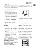 Preview for 31 page of Indesit TAAN 6 FNF Series Operating Instructions Manual