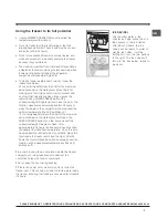 Preview for 7 page of Indesit TAAN 6 FNF SI Operating Instructions Manual