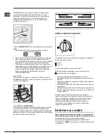 Preview for 40 page of Indesit TAAN 6 FNFxx Operating Instructions Manual