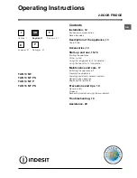 Preview for 11 page of Indesit TAN 13 NF Operating Instructions Manual