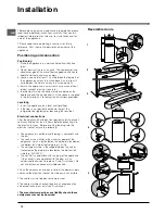 Preview for 12 page of Indesit TAN 13 NF Operating Instructions Manual