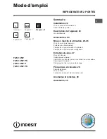 Preview for 21 page of Indesit TAN 13 NF Operating Instructions Manual