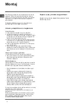 Preview for 2 page of Indesit TAN 65 FNF DNX (TK) Operating Instructions Manual